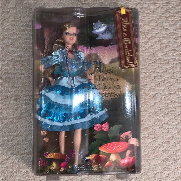 Barbie | Other | Alice In Wonderland Barbie Set Of 3 | Poshmark
